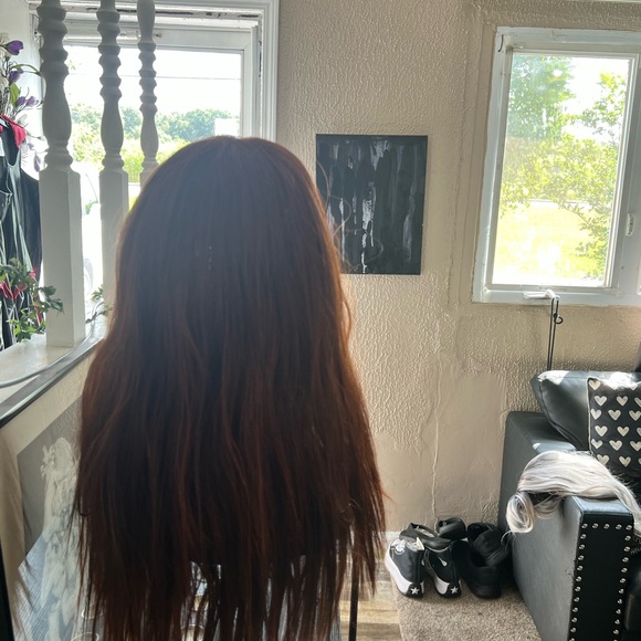 Never Worn HEATHER microfilament wig. Black Friday Deal 🌺 - Picture 4 of 10